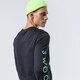 Vyriški marškinėliai NIKE MARŠKINĖLIAI M NSW LS TEE SWOOSH PK cu7630-011 spalva juoda