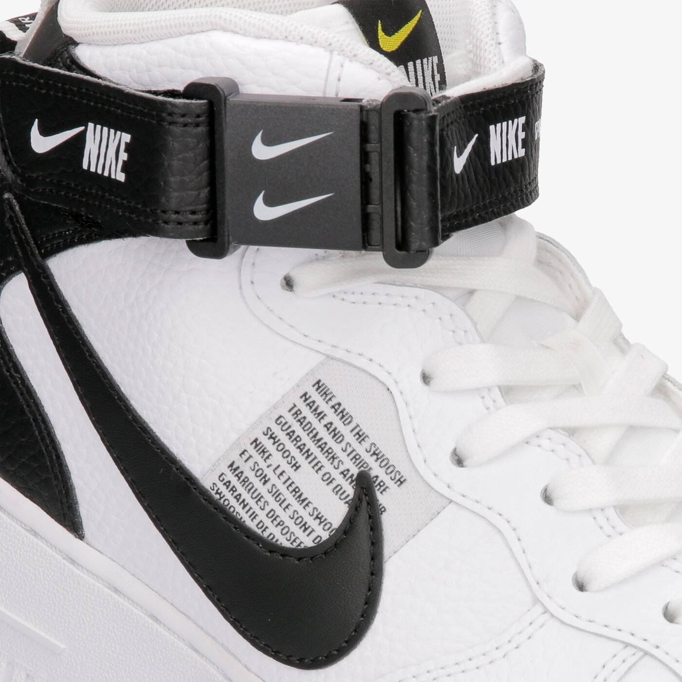 nike air force 1 mid sizeer