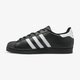 Vaikiški kedai ADIDAS SUPERSTAR FOUNDATION J b23642 spalva juoda