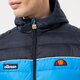 Vyriška žieminė striukė ELLESSE STRIUKĖ PŪKINĖ LOMBARDY 2 NAVY/BLUE PADDED JACKET shk13274433 spalva tamsiai mėlyna