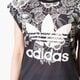 Moteriški marškinėliai ADIDAS MARŠKINĖLIAI SS FLORIDO TEE bj8402 spalva juoda
