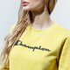 Moteriškas džemperis CHAMPION DŽEMPERIS CREWNECK SWEATSHIRT 113210ys087 spalva tamsi geltona