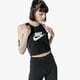 Moteriški marškinėliai NIKE MARŠKINĖLIAI W NSW HRTG MARŠKINĖLIAI ar2327-010 spalva juoda