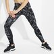 Moteriškos kelnės NIKE TAMPRĖS W NK PWR EPIC LX TGHT PRINT 812040010 spalva juoda