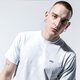 Vyriški marškinėliai VANS MARŠKINĖLIAI MN LEFT CHEST LOGO TEE ASH HEATHER/HELIOTR vn0a3czeyky1 spalva pilka
