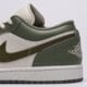 Vyriški kedai JORDAN AIR 1 LOW  553558-300 spalva žalia