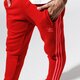 Vyriškos kelnės ADIDAS KELNĖS 3-STRIPES PANT ej9694 spalva raudona