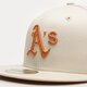 Vyriška kepurė su snapeliu NEW ERA KEPURĖ LE 5950 ATHLETICS OAKLAND ATHLETICS 60358160 spalva rusvai gelsva