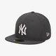 Vaikiška kepurė su snapeliu NEW ERA KEPURĖ MLB BASIC NY YANKEES 10010761 spalva pilka