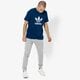 Vyriški marškinėliai ADIDAS MARŠKINĖLIAI SS TREFOIL MARŠKINĖLIAI ADICOLOR dv1603 spalva mėlyna