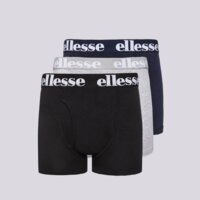 ELLESSE BOKSIKĖS HALI 3PK BOXERS BLK/GREY/NAVY