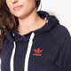 Moteriškas džemperis ADIDAS DŽEMPERIS HOODIE FT bk5803 spalva tamsiai mėlyna
