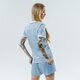 Moteriški marškinėliai ADIDAS MARŠKINĖLIAI 3 STRIPES TEE h33574 spalva mėlyna