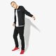 Vyriškas džemperis NEW ERA DŽEMPERIS TEAM SCRIPT FZ HOODY NEYYAN BLK NEW YORK Y 11603998 spalva juoda