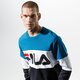 Vyriškas džemperis FILA DŽEMPERIS STRAIGHT BLOCKED CREW 681255a216 spalva mėlyna