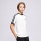 Vaikiški marškinėliai ADIDAS MARŠKINĖLIAI 3STRIPES TEE je0515 spalva balta