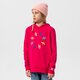 Vaikiškas džemperis ADIDAS DŽEMPERIS SU GOBTUVU HOODIE GIRL he4780 spalva rožinė