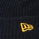 Vyriška kepurė NEW ERA KEPURĖ NE RIB SHORT BEANIE NE 60292447 spalva tamsiai mėlyna