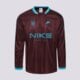 Moteriški marškinėliai NIKE MARŠKINĖLIAI W NSW LS JERSEY im7452-652 spalva tamsiai raudona