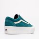 Moteriški kedai VANS UA OLD SKOOL STACKFORM vn0a7q5m60q1 spalva žalia