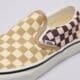 Moteriški kedai VANS CLASSIC SLIP-ON CHECK MIX MULTI vn000d6ycyj1 spalva rusvai gelsva