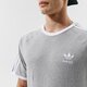 Vyriški marškinėliai ADIDAS MARŠKINĖLIAI 3-STRIPES TEE gn3493 spalva pilka
