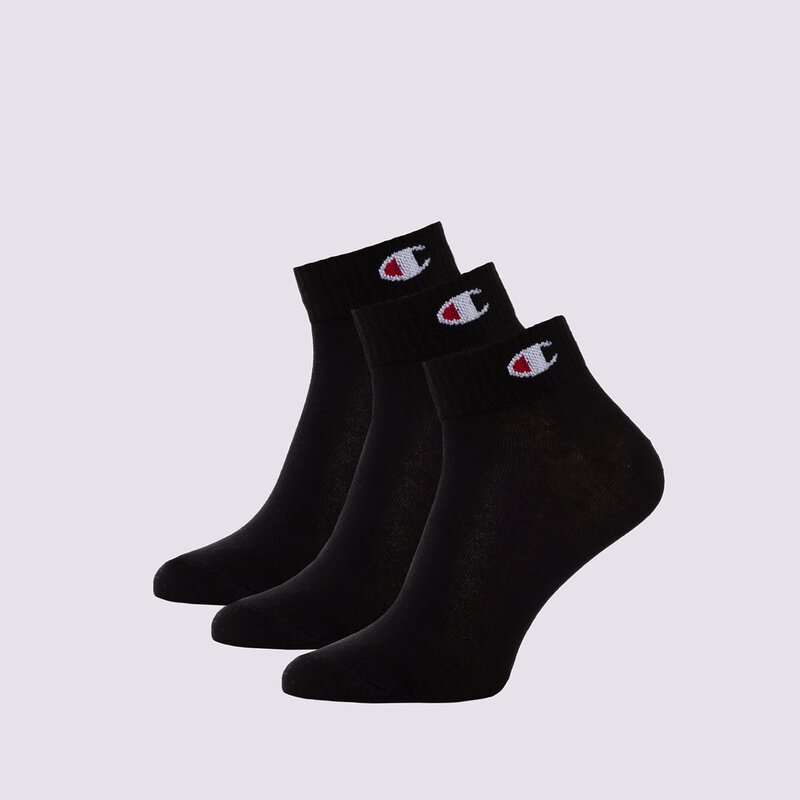 CHAMPION KOJINĖS 3PK QUARTER SOCKS