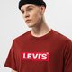 Vyriški marškinėliai LEVI'S MARŠKINĖLIAI MT-GRAPHIC TEES a2082-0049 spalva tamsiai raudona