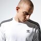 Vyriški marškinėliai ADIDAS MARŠKINĖLIAI LS 3-STRIPES LS T ed5959 spalva balta