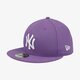 Vaikiška kepurė su snapeliu NEW ERA KEPURĖ LEAGUE BASIC NEW YORK YANKEES 80046784 spalva violetinė