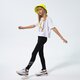 Vaikiški marškinėliai JORDAN MARŠKINĖLIAI JDG JORDAN AIR SHINE GIRL 45b058001 spalva balta