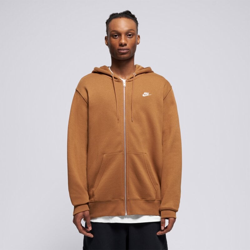NIKE DŽEMPERIS UŽSEGAMAS SU GOBTUVU M NK CLUB BB FZ HOODIE