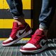 Vyriški kedai AIR JORDAN 1 LOW 553558-604 spalva balta