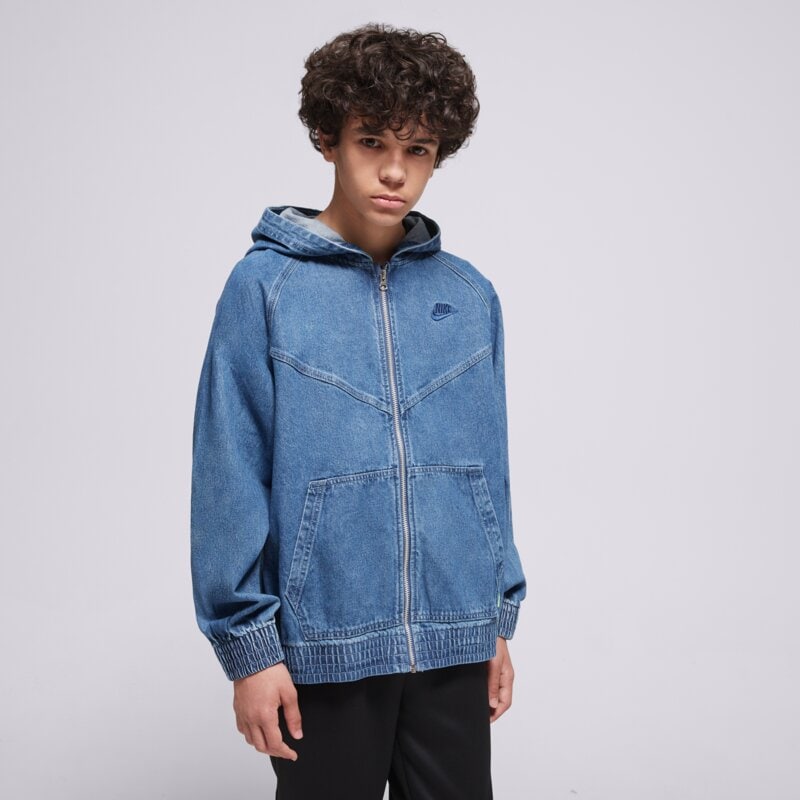 NIKE STRIUKĖ WR DENIM FZ JACKET BOY