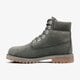 TIMBERLAND PREMIUM 6 INCH WP BOOT  tb0a1vd7p201 spalva pilka