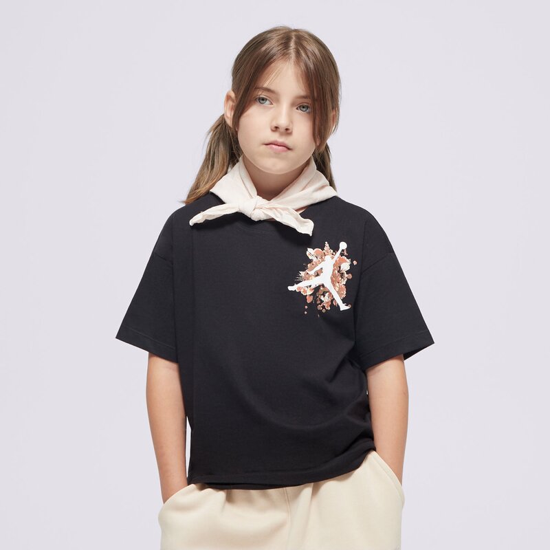JORDAN MARŠKINĖLIAI JDG FLORAL JUMPMAN SS TEE GIRL