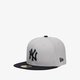 Vyriška kepurė su snapeliu NEW ERA KEPURĖ SIDE PATCH 5950 NYY NEW YORK YANKEES GRA 60240482 spalva pilka