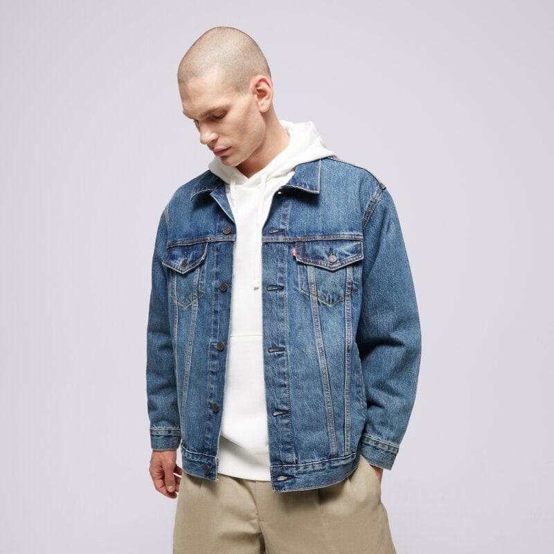 LEVI'S STRIUKĖ RELAXED FIT TRUCKER MED INDIGO