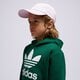 Vaikiškas džemperis ADIDAS DŽEMPERIS SU GOBTUVU TREFOIL HOODIE BOY ib9984 spalva žalia