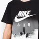 Vyriški marškinėliai NIKE MARŠKINĖLIAI AIR ROCKET 806385010 spalva juoda