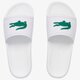 Moteriškos šlepetės LACOSTE CROCO SLIDE 119 3 CFA 737cfa0005082 spalva balta