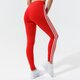 Moteriškos kelnės ADIDAS TAMPRĖS 3 STRIPES TIGHT h09428 spalva raudona