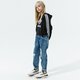 Vaikiškas džemperis ADIDAS DŽEMPERIS SU GOBTUVU CROPPED HOODIE GIRL h32337 spalva juoda