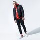 Vyriškas džemperis ADIDAS DŽEMPERIS SU GOBTUVU TREFOIL HOODIE fm3783 spalva raudona