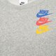 Vaikiškas džemperis NIKE DŽEMPERIS B NSW SI FLC CREW BB fd1199-063 spalva pilka