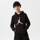 Vaikiškas džemperis JORDAN DŽEMPERIS SU GOBTUVU JDB   JUMPMAN LOGO FLEECE PO BOY 956326-023 spalva juoda