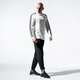 Vyriški marškinėliai ADIDAS MARŠKINĖLIAI LS 3-STRIPES LS T ed5959 spalva balta