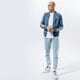 Vyriškas džemperis ADIDAS DŽEMPERIS UŽSEGAMAS SST TT P BLUE gn3516 spalva mėlyna