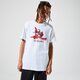 Vyriški marškinėliai JORDAN MARŠKINĖLIAI M J BRAND GRAPHIC SS CREW cn3596-100 spalva balta