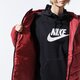 Moteriška žieminė striukė NIKE STRIUKĖ  ŽIEMINĖ W NSW WR SYN FILL JKT HD bv2906-661 spalva tamsiai raudona